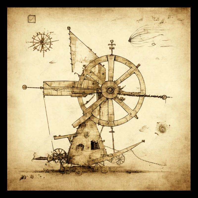 Machine de Léonard de Vinci