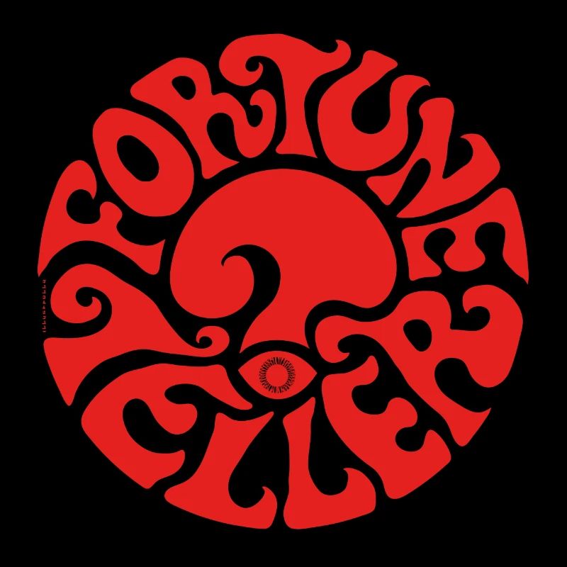FORTUNE TELLER - red - fortune teller psychedelic