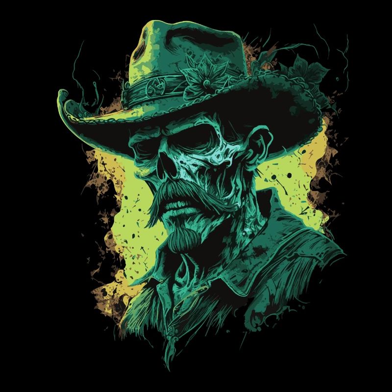Cow-boy mort-vivant