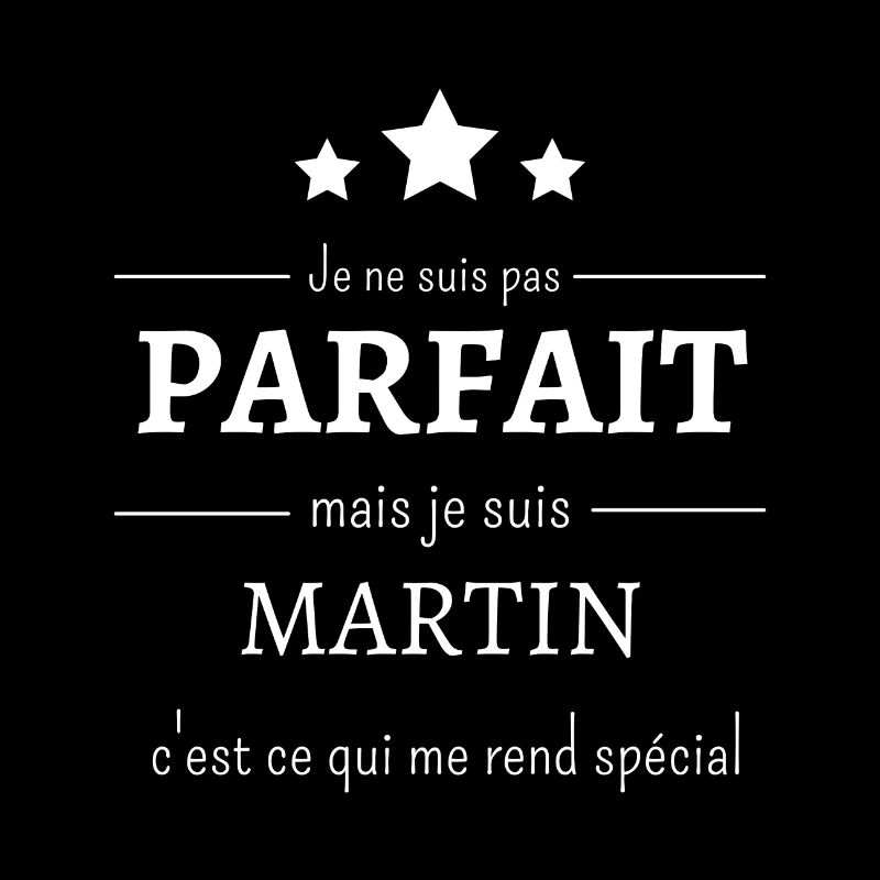 Martin, l'authenticité de l'imperfection