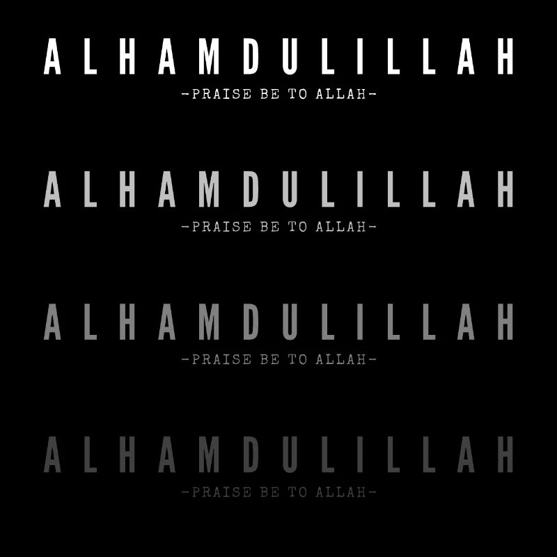 Alhamdulillah 00 blanc