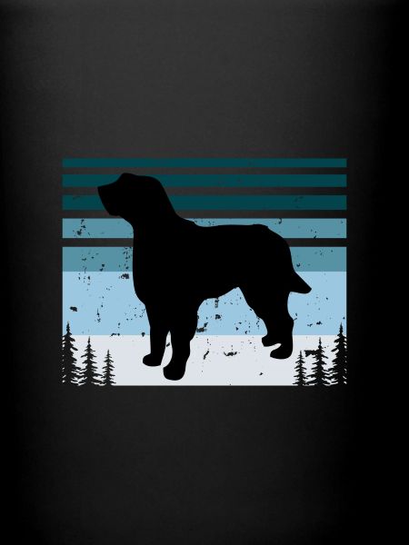 Briquet Griffon Vandea Cane Silhouette Retro Sun
