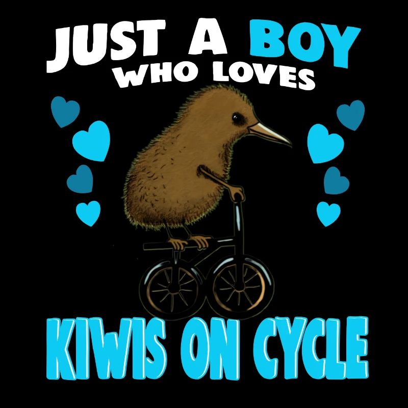 Just a Boy who Loves Kiwis on cycle