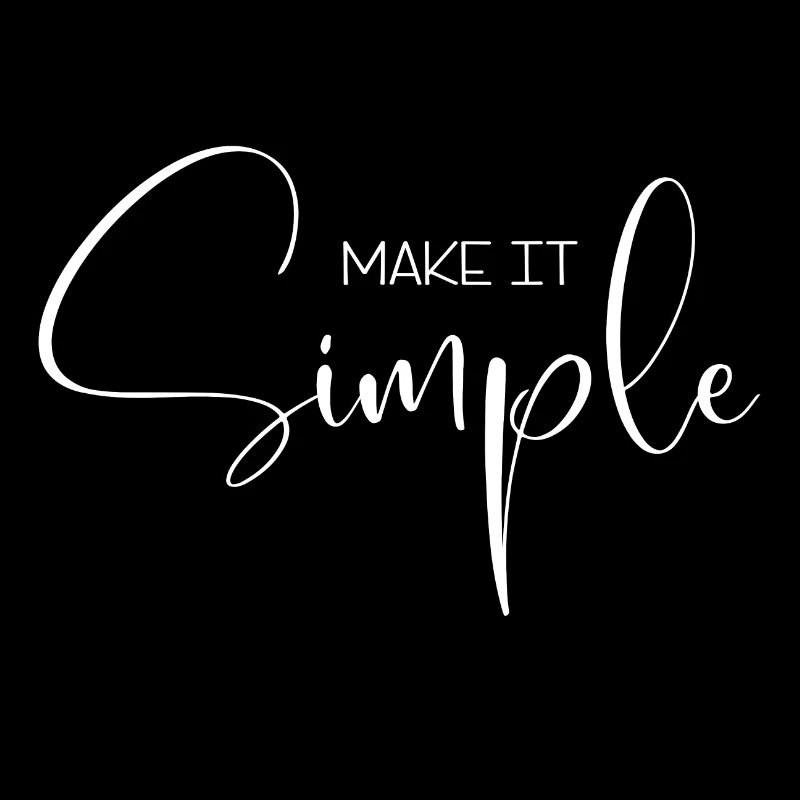 Make it Simple