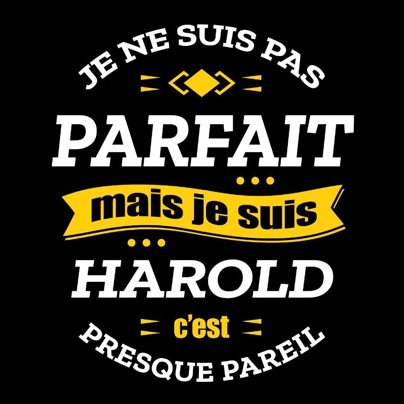 HAROLD PARFAIT - PRENOM HAROLD