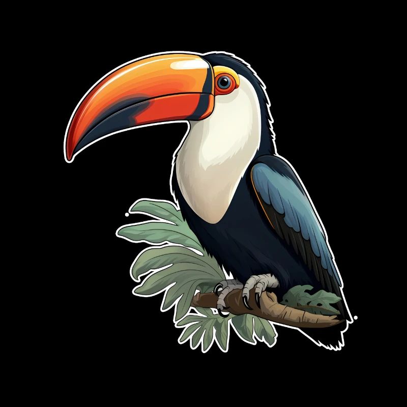 Tukan exotisch Vogel