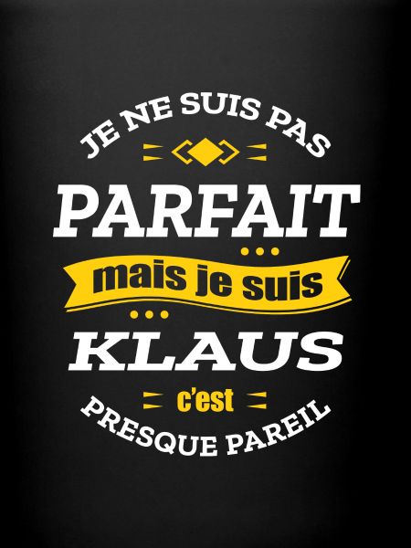 KLAUS PARFAIT - PRENOM KLAUS