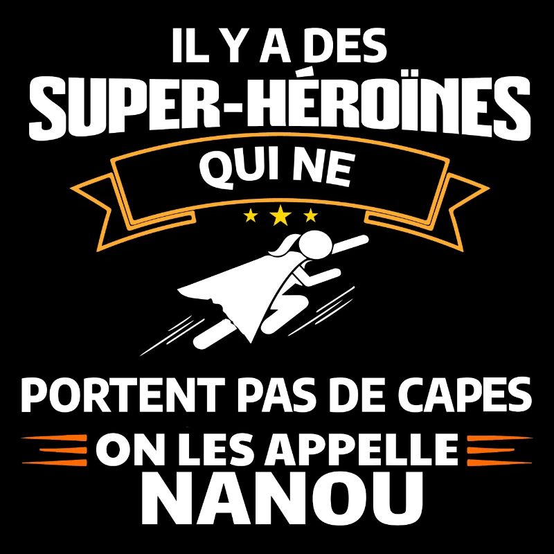 Super-Héroïnes Nanou Superpower Illustration