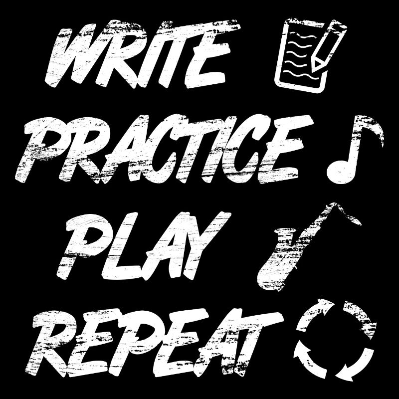 Citation de saxophone de motivation