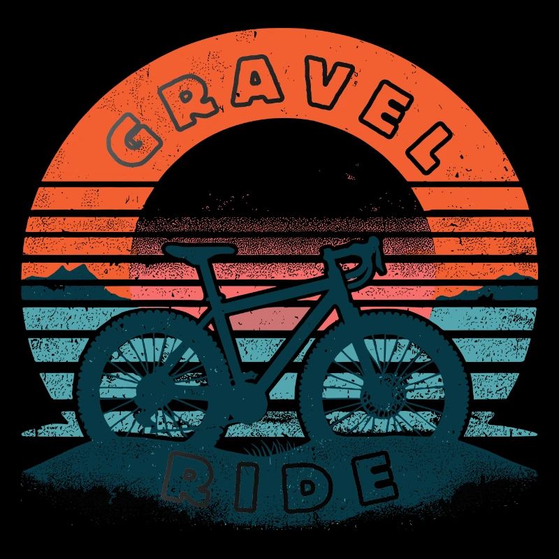 Balade rétro sur gravier