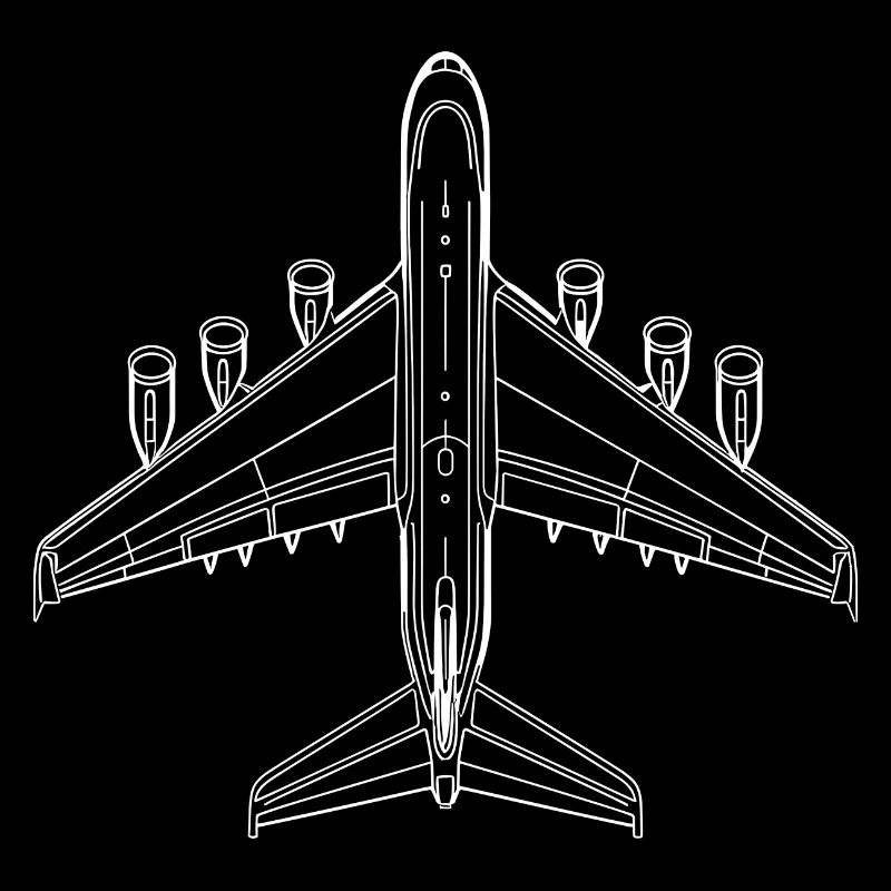 Flugzeug Zeichnung