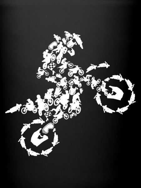 Motocross Silhouette