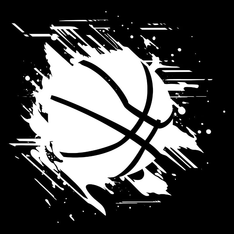 Graphismes de basket-ball