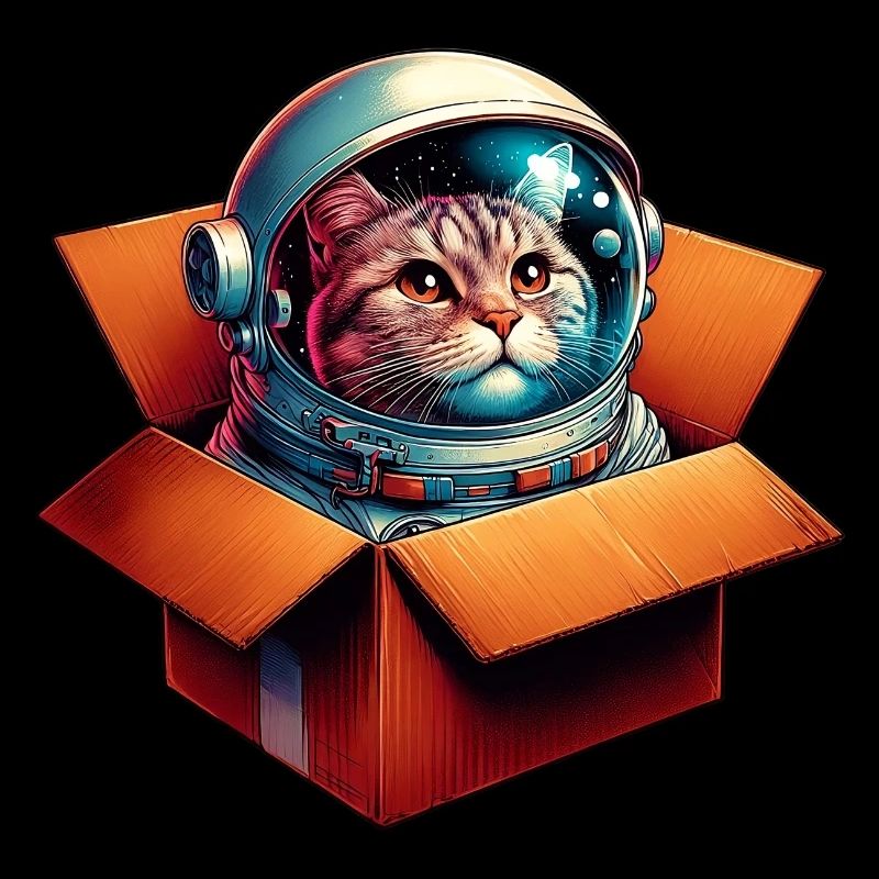Astronaut Katze