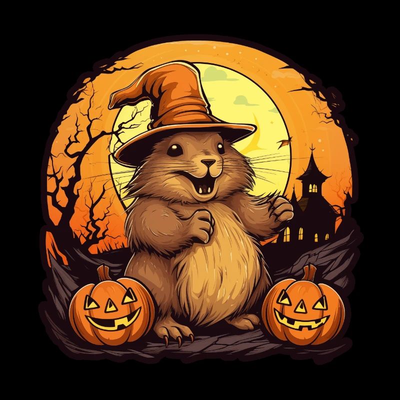 Capibara d’Halloween