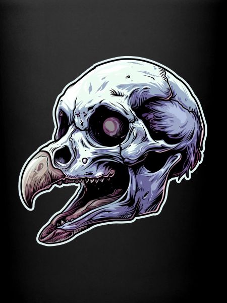 Vulture Head Skeleton