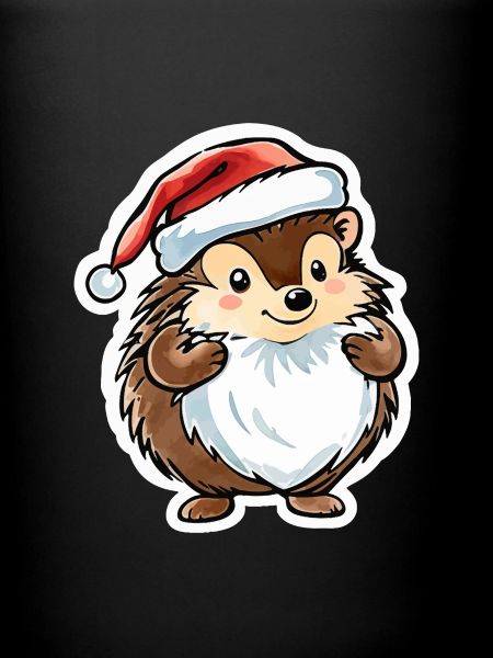 Dessin de Noël hérisson