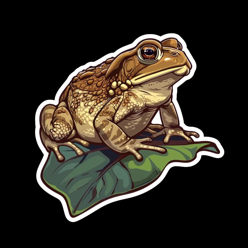 Grenouille crapaud Amphibien