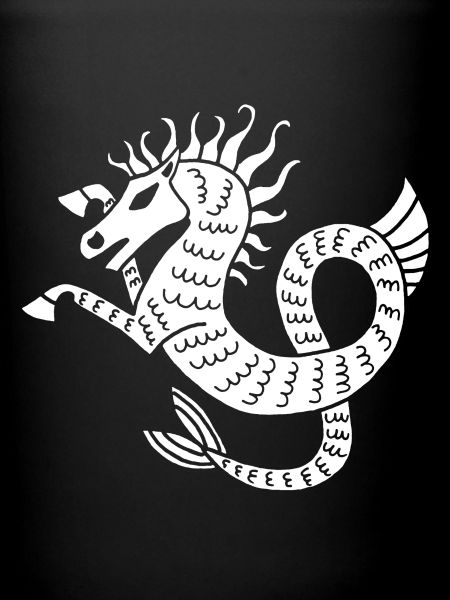 Cheval de mer blanc