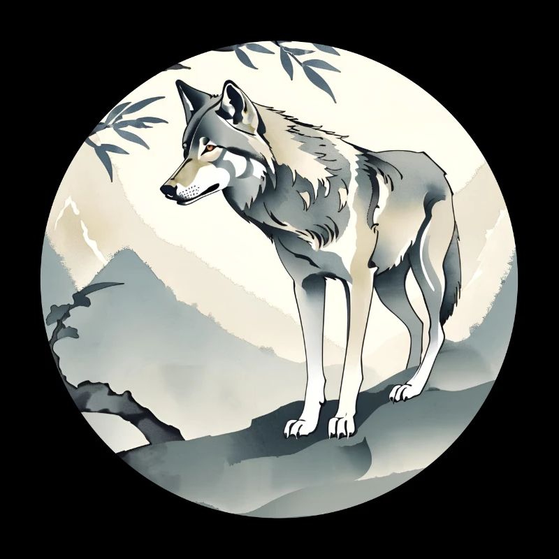Un loup solitaire