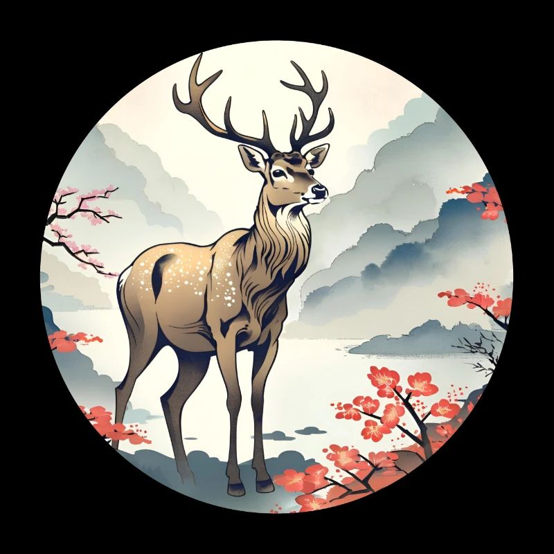 A majestic deer