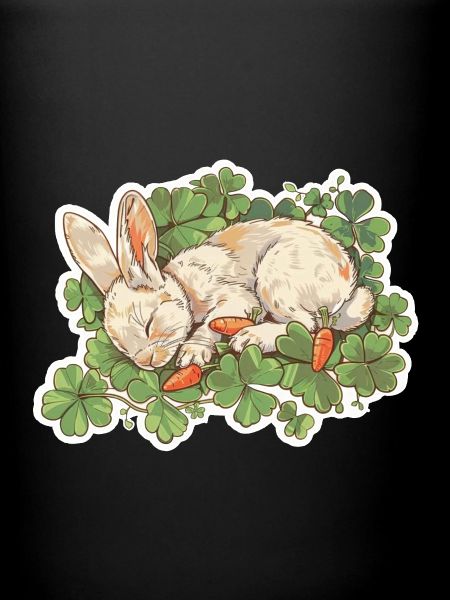 Lapin endormi Pâques