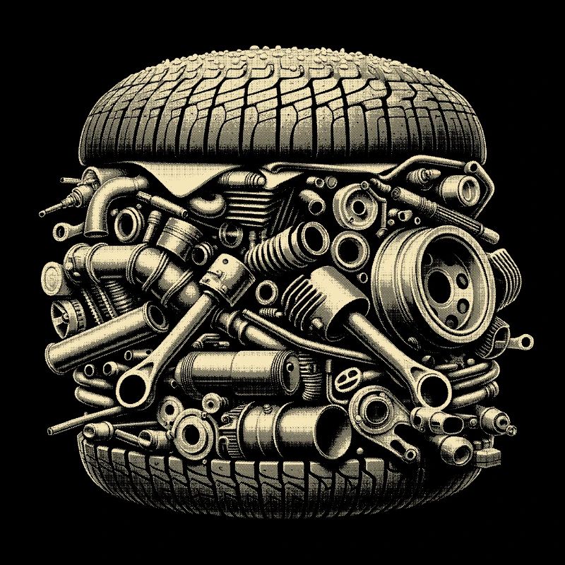 Mechanical Junk Vintage Design