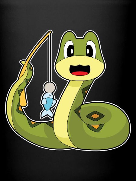 Pêche au poisson pêcheur serpent