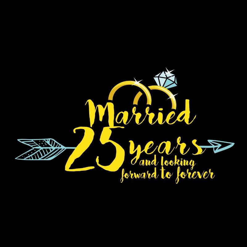 25 wedding anniversary - silver wedding