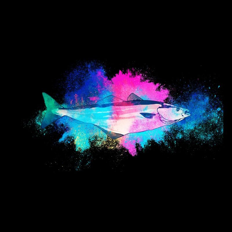 Fisch Köhler farbenfroh