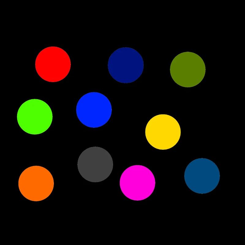 Bunte Punkte
