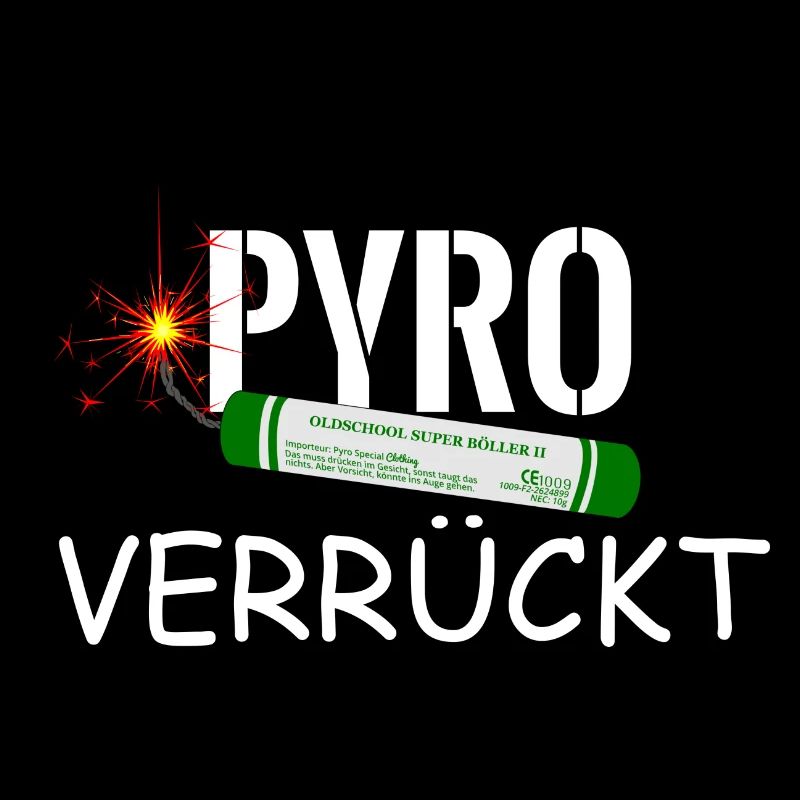 Feu d'artifice pyro fou