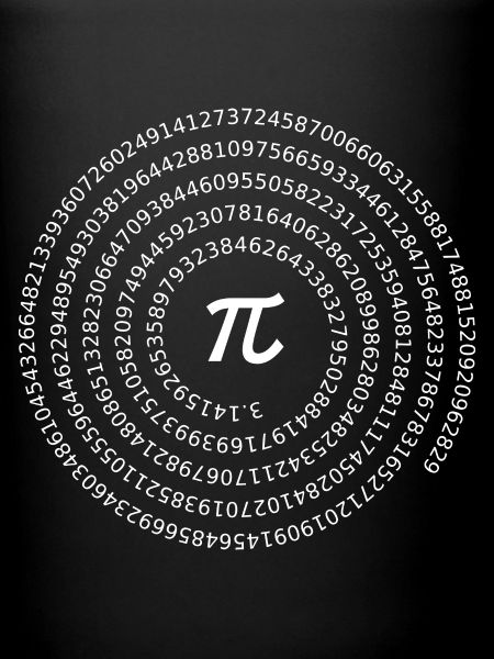 Pi dans un cercle