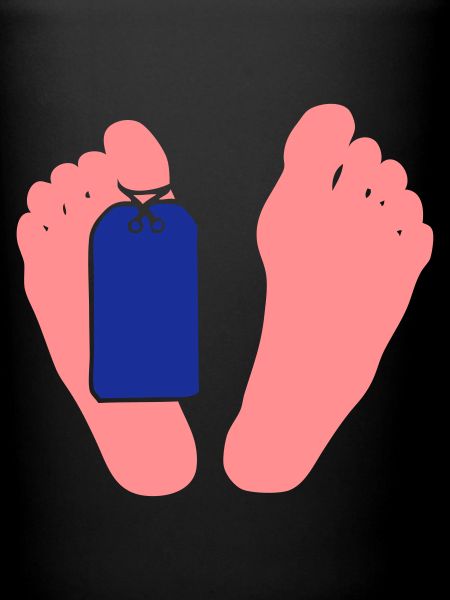 pied morgue