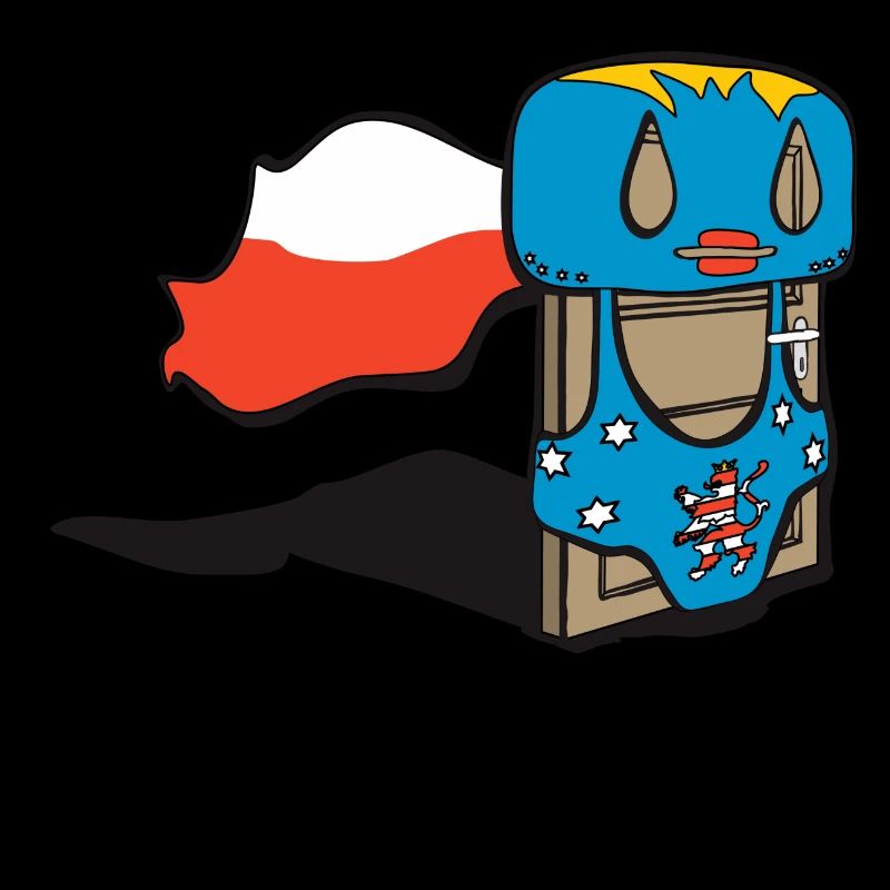 Original Doorwrestler - Echter Thüringer (Schwarz)
