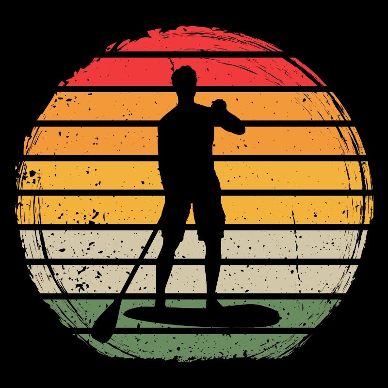 Paddle Board Vintage