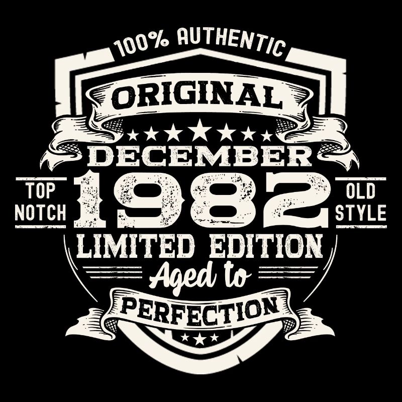 Original December 1982 40th birthday gift