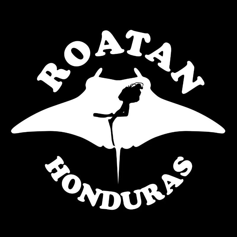 Diving with Manta Rays in Roatan, Honduras