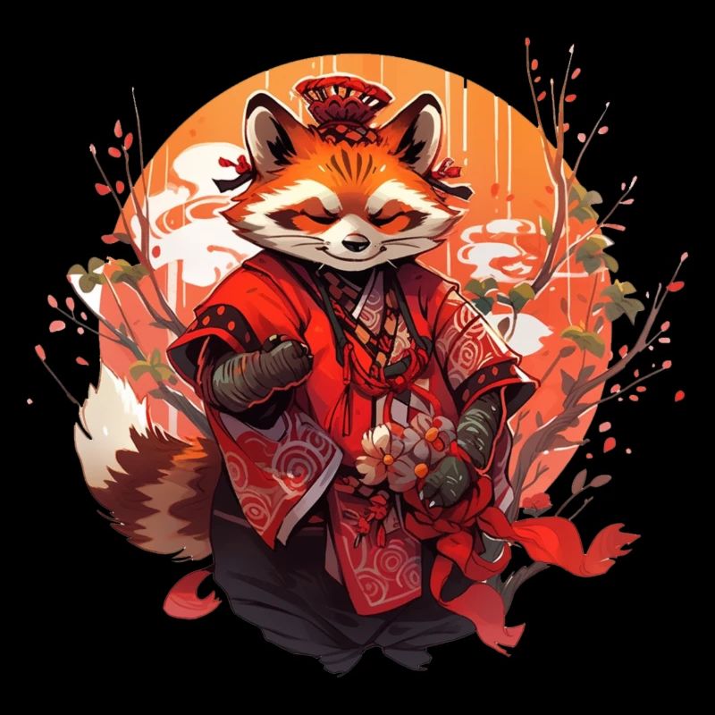 Panda comique japonais