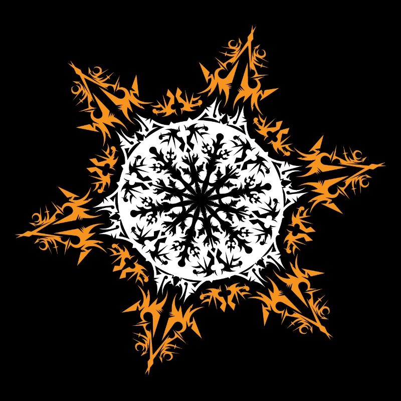 Noël cristal de neige icône flocon de neige icône logo