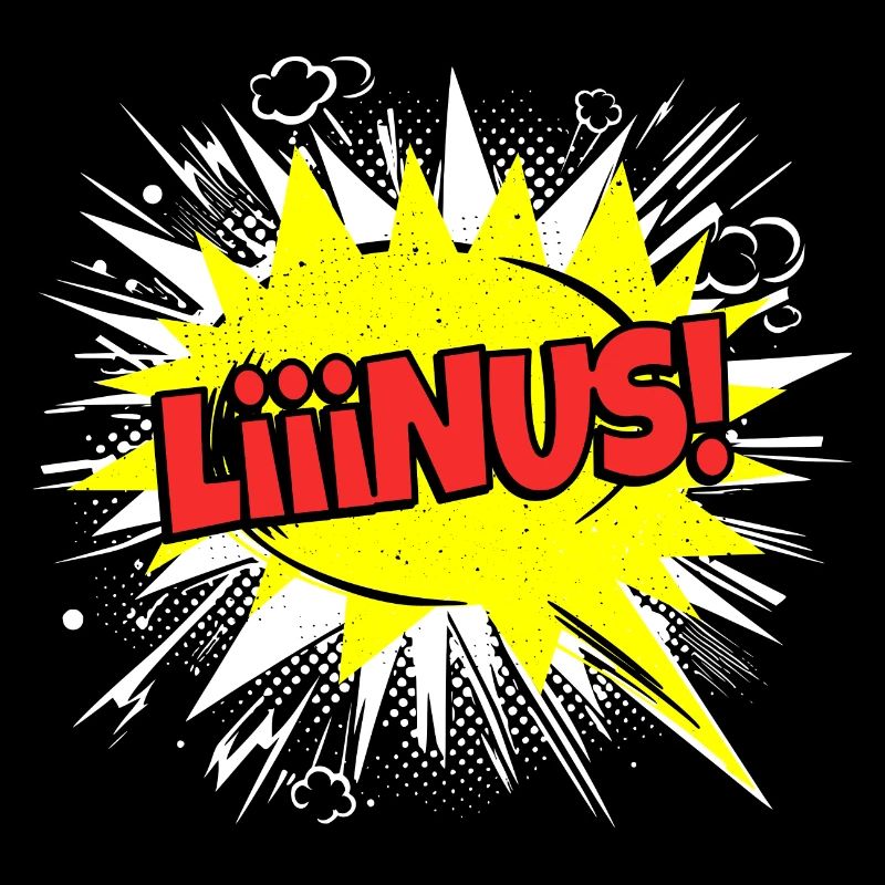 Linus Name Funny Speech Bubble Liiinus!