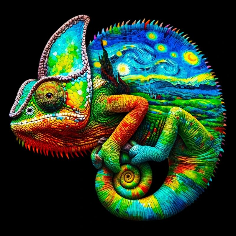 Van Gogh Chamäleon