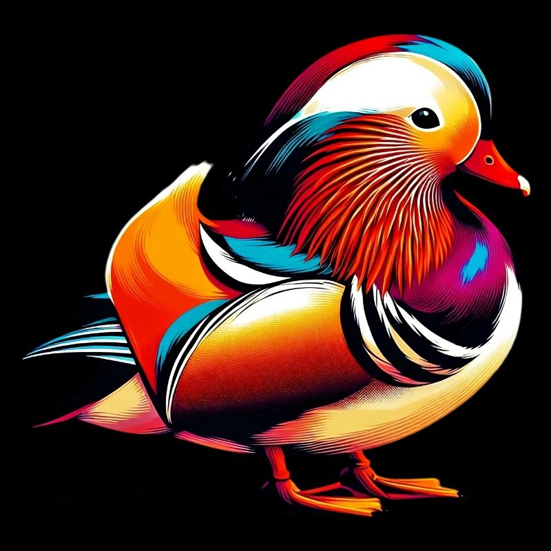 Mandarin duck