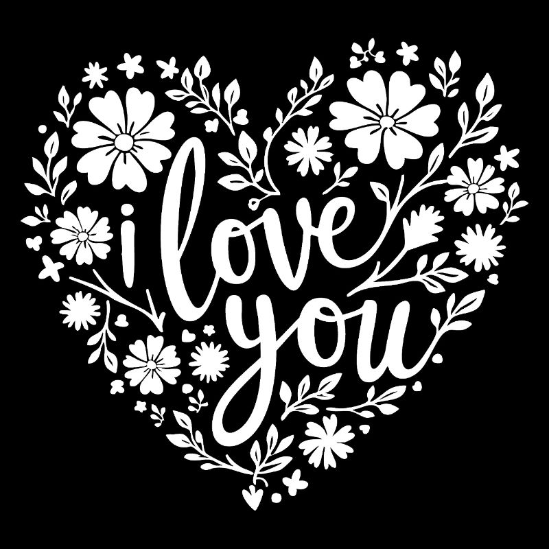 Ich liebe dich, Weiß