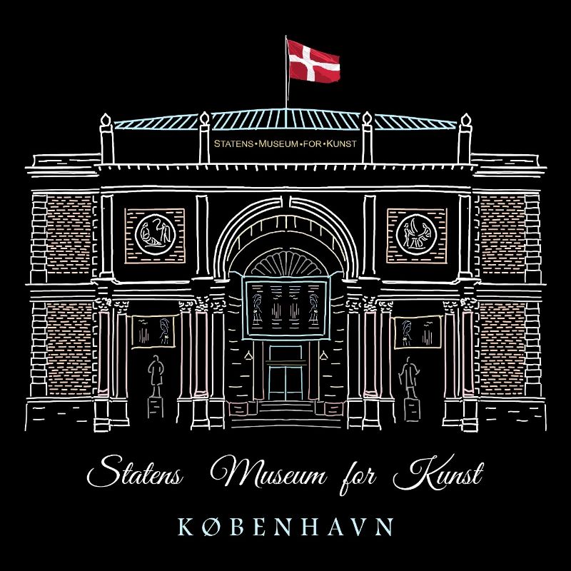 Copenhagen, SMK Art Museum, Drawing Denmark