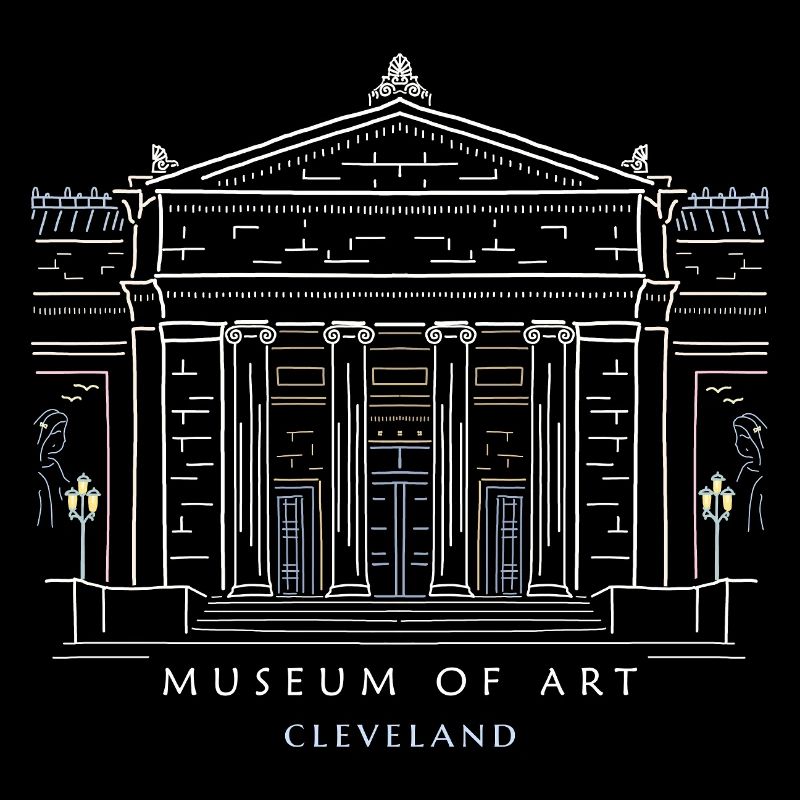Cleveland, Musée d’art du dessin, Ohio, Amérique