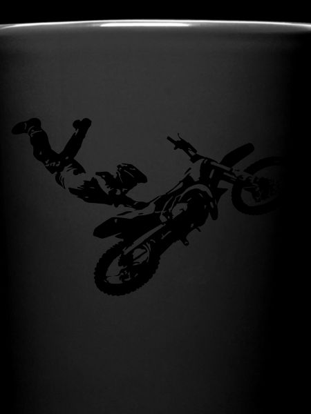 Saut de motocross