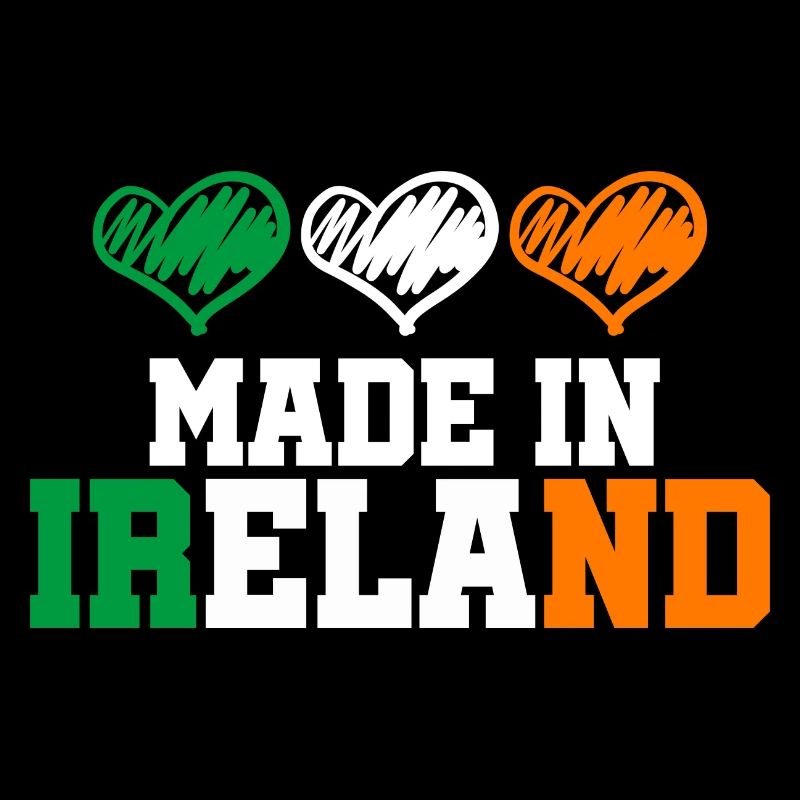 Made in Irland Dublin Kleeblatt Made in Geschenk