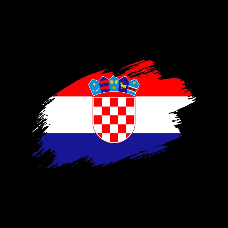 Croatie drapeau croate drapeau