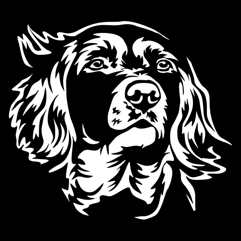Münsterländer Kopf "Black Edition"